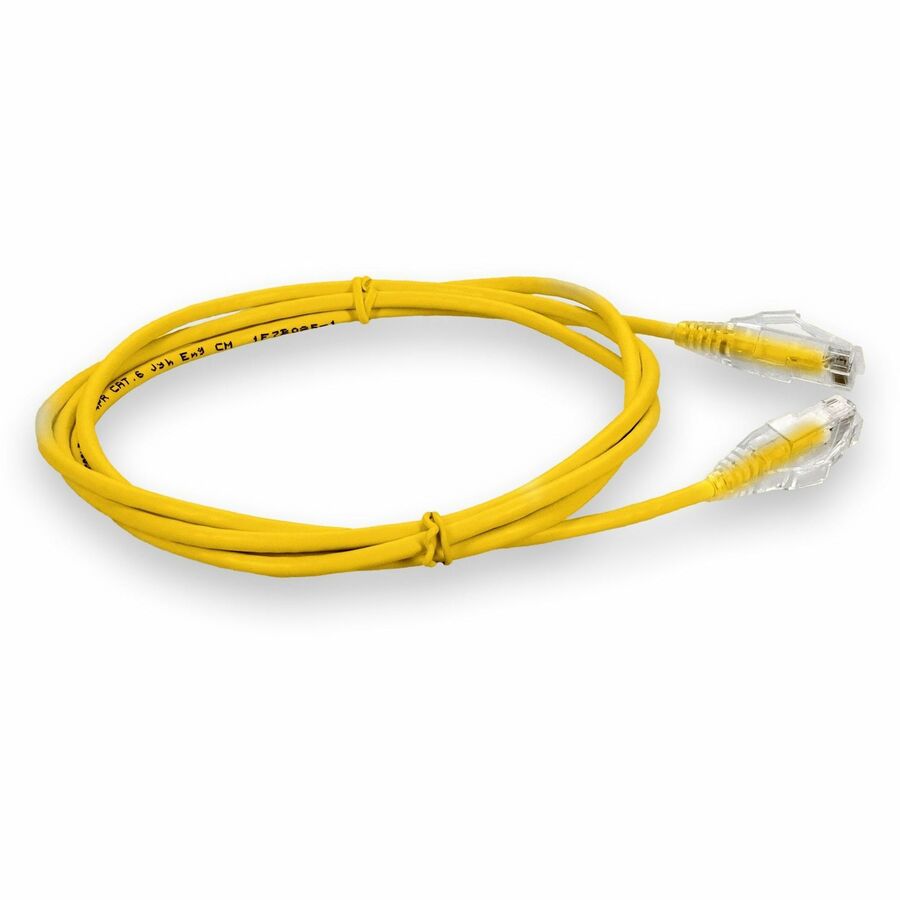 5FT YELLOW CAT6 SLIM UTP PVC
