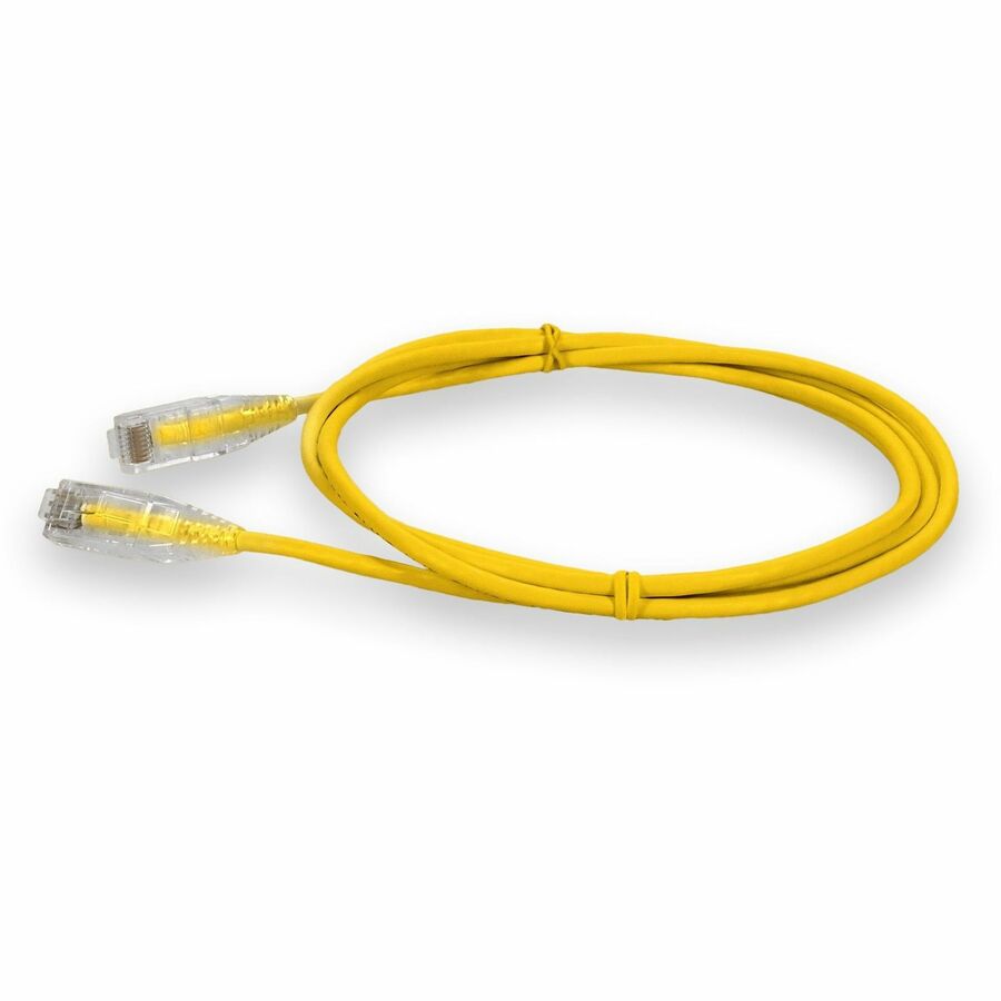 5FT YELLOW CAT6 SLIM UTP PVC