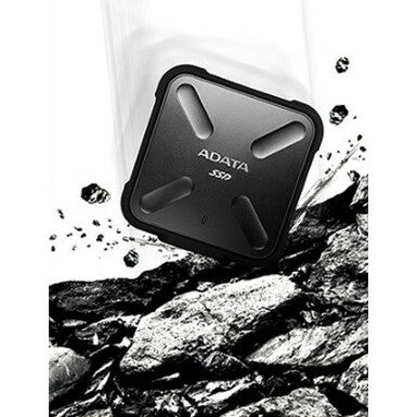 Adata SD700 ASD700-1TU31-CBK 1 TB Portable Solid State Drive - External - Black