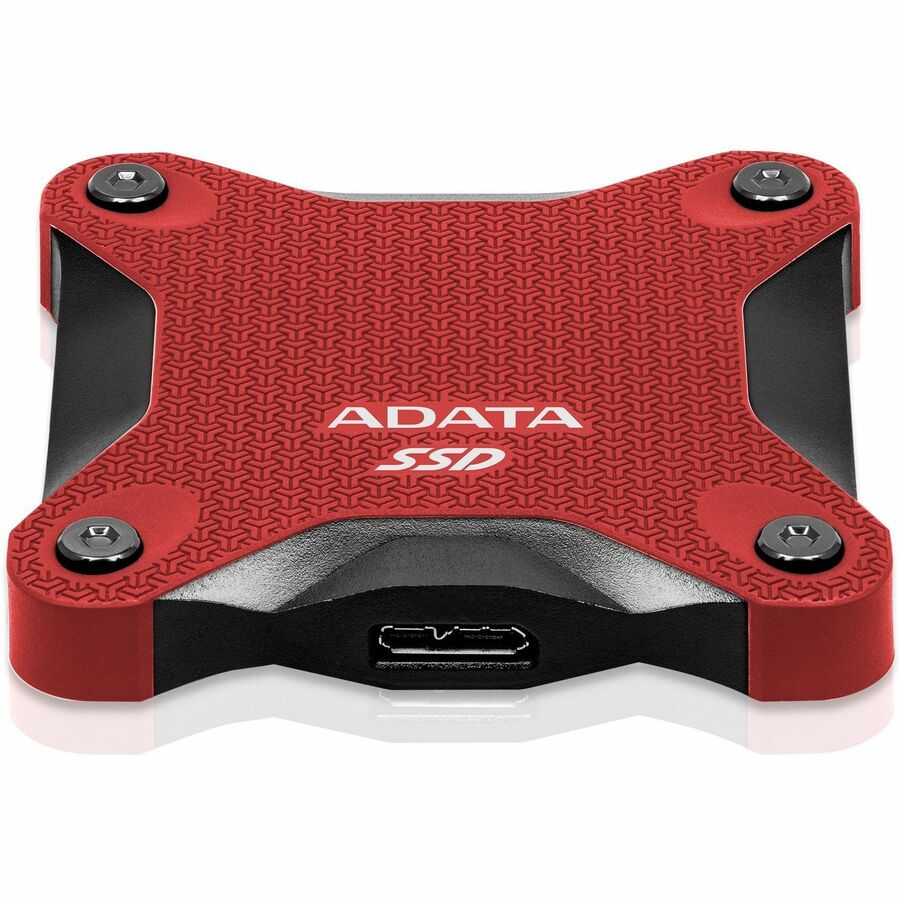 Adata SD600Q 480 GB Portable Solid State Drive - External - Red