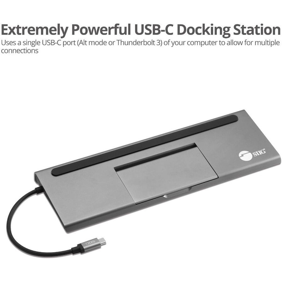 USB C MST Video Docking W PD