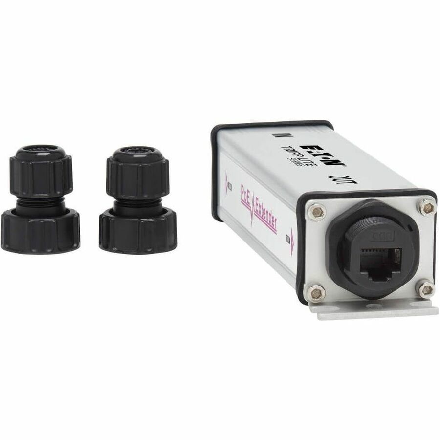 Eaton Tripp Lite Series Gigabit Ethernet PoE/PoE+ Extender, Water Resistant - Cat5e/6/6a, IP65, IEEE 802.3at/af, 30W, 1 Port