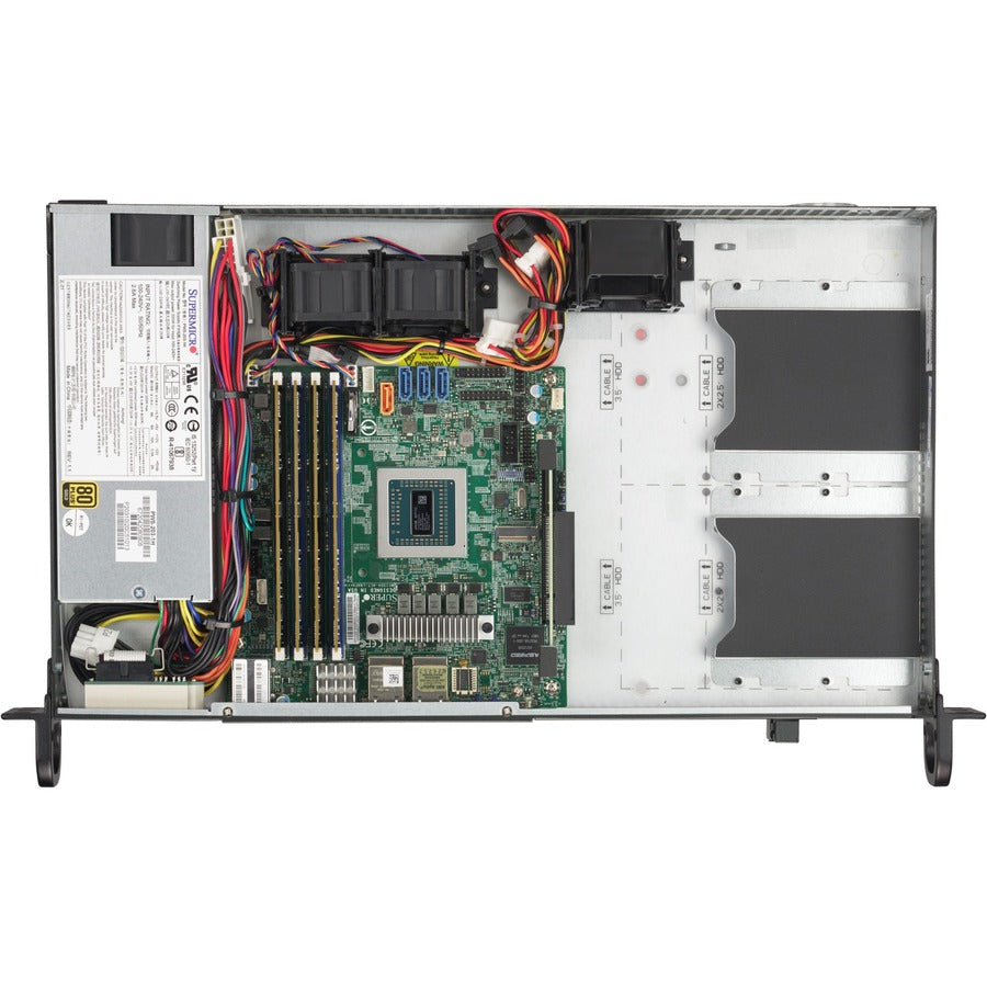 Supermicro A+ Server 5019D-FTN4 1U Rack-mountable Server - 1 EPYC 3251 - Serial ATA/600 Controller