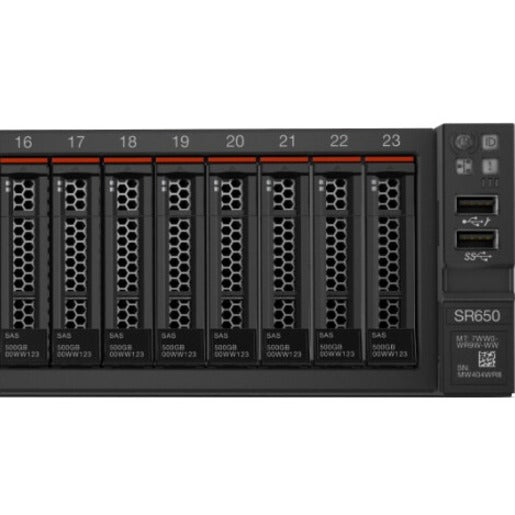 Lenovo ThinkSystem SR650 7X06A0FKNA 2U Rack Server - 1 Xeon Silver 4216 2.10 GHz - 32 GB RAM - 12Gb/s SAS, Serial ATA/600 Controller