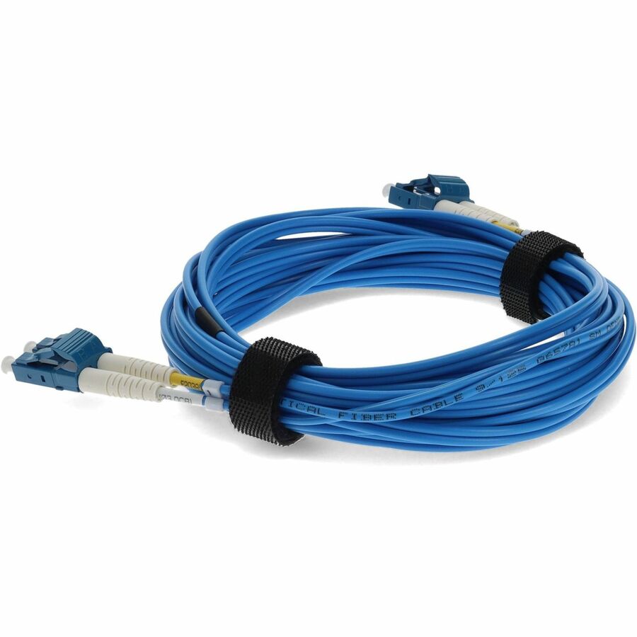 AddOn 5m LC (Male) to LC (Male) Blue OS2 Duplex Fiber OFNR (Riser-Rated) Patch Cable