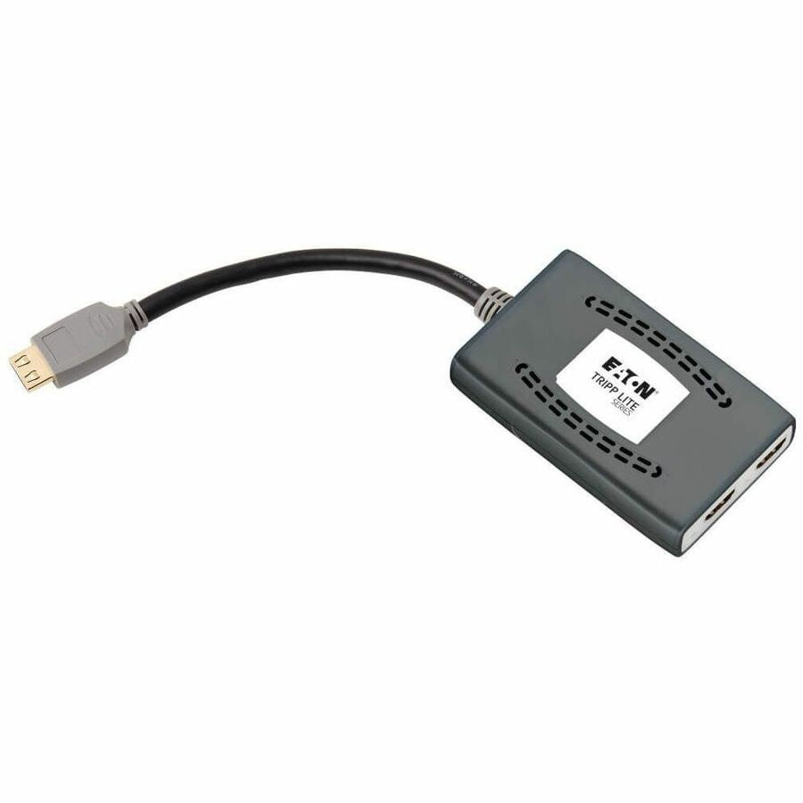 Eaton Tripp Lite Series 2-Port HDMI Splitter - 4K @ 60 Hz, 4:4:4, Multi-Resolution Support, HDR, HDCP 2.2, USB Powered, TAA