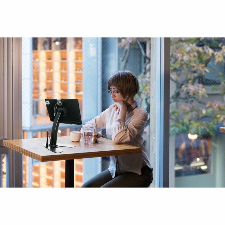 DUAL SECURITY KIOSK STAND