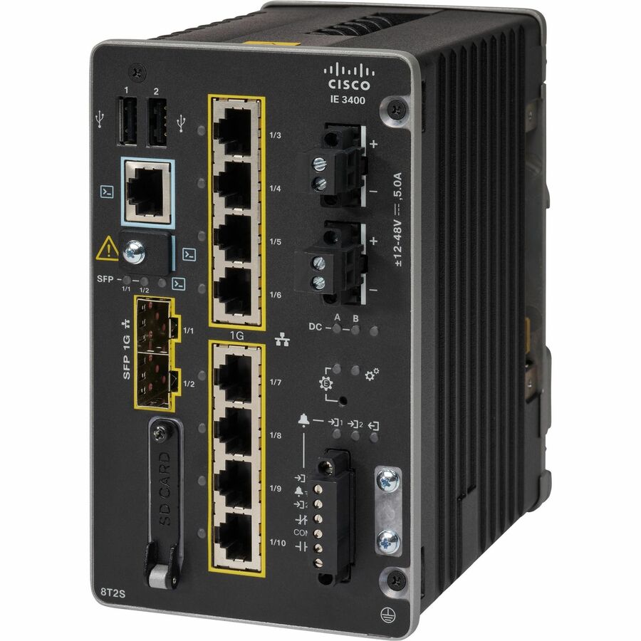 Cisco Catalyst IE-3400-8T2S Ethernet Switch