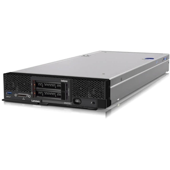 Lenovo ThinkSystem SN550 7X16A07BNA Blade Server - 1 Xeon Silver 4208 2.10 GHz - 32 GB RAM - Serial ATA/600, Serial Attached SCSI (SAS) Controller
