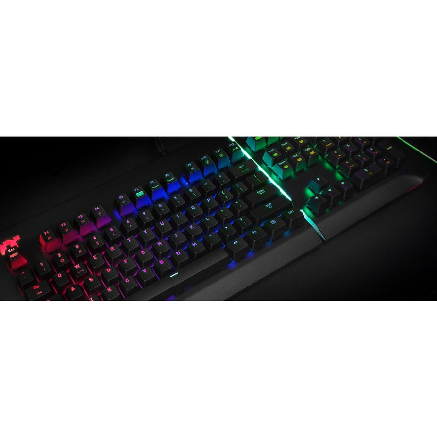 Tt eSPORTS Level 20 RGB Razer Green Gaming Keyboard