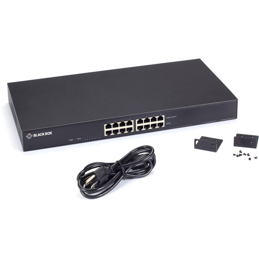 Black Box 8PT PoE+ Gb ENET Injector