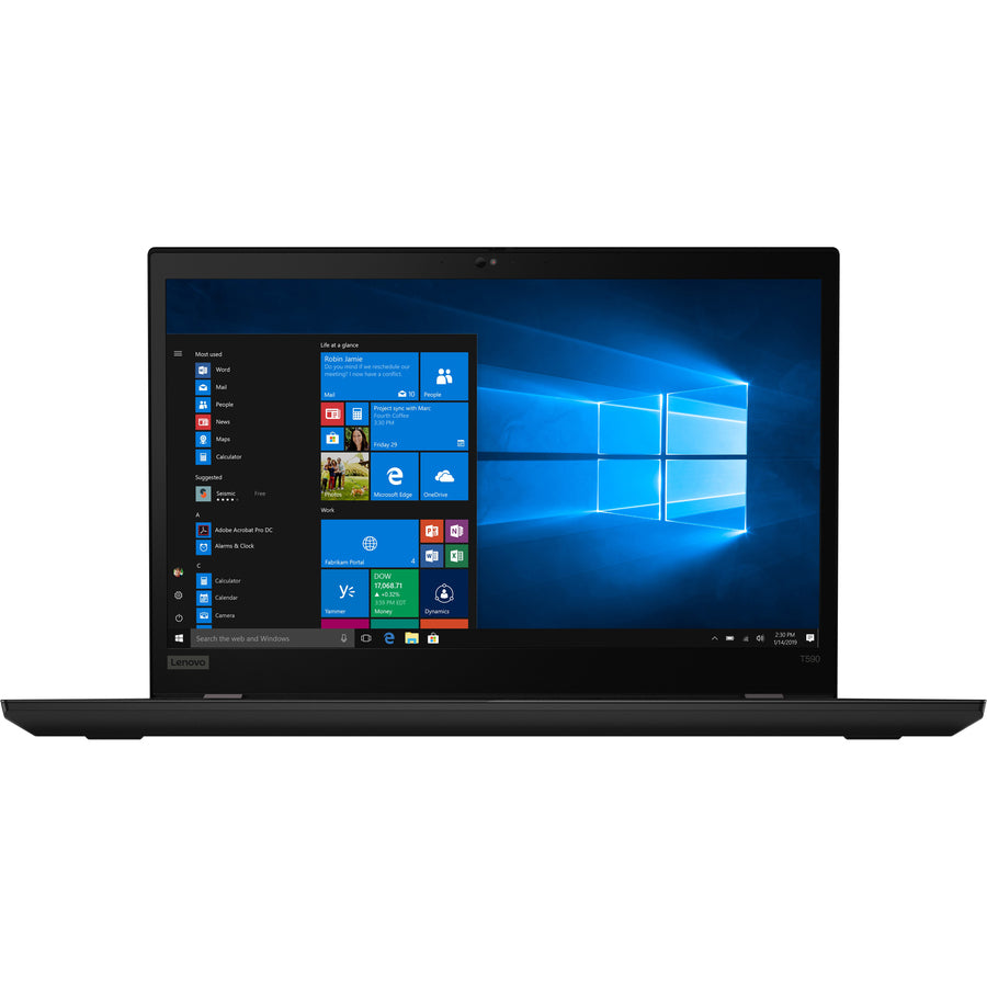 Lenovo ThinkPad T590 20N40038US 15.6" Touchscreen Notebook - Intel Core i7 8th Gen i7-8665U - 16 GB - 1 TB SSD - English (US) Keyboard