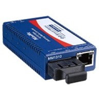 B+B SmartWorx 10/100Mbps Miniature Media Converter with LFPT