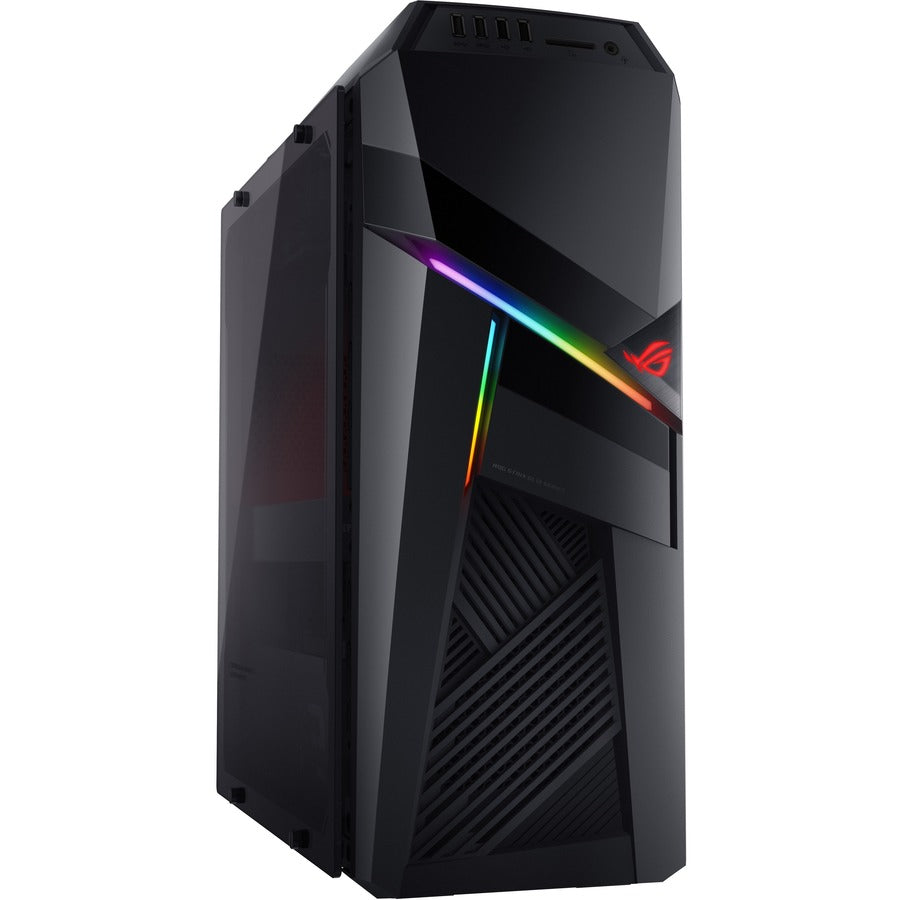 Asus ROG Strix GL12 GL12CX-XB981 Gaming Desktop Computer - Intel Core i9 9th Gen i9-9900K - 32 GB - 1 TB SSD - Tower - Iron Gray