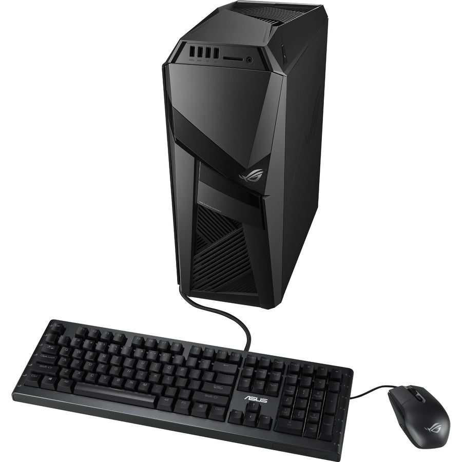Asus ROG Strix GL12 GL12CX-XB981 Gaming Desktop Computer - Intel Core i9 9th Gen i9-9900K - 32 GB - 1 TB SSD - Tower - Iron Gray