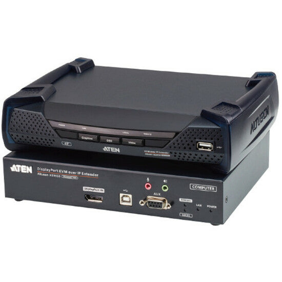 ATEN 4K DisplayPort Single Display KVM over IP Receiver