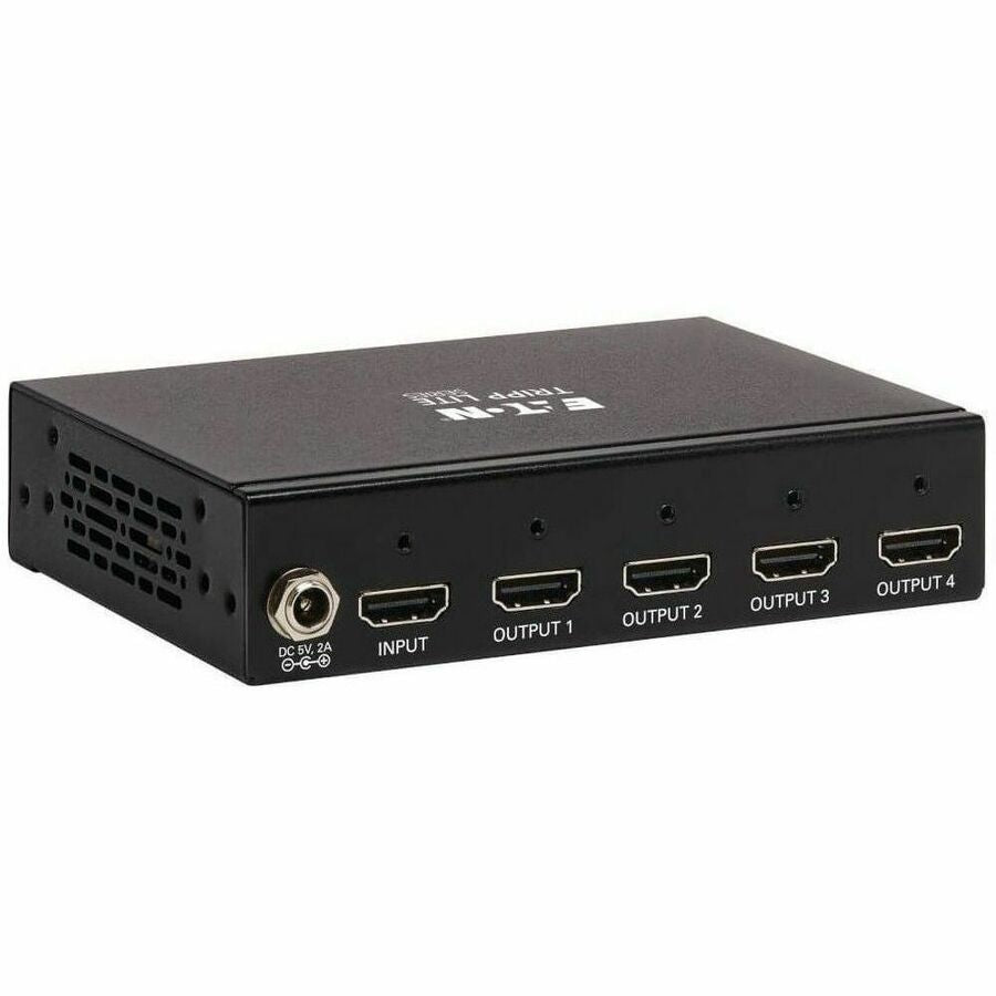 Eaton Tripp Lite Series 4-Port HDMI Splitter - 4K @ 60 Hz, 4:4:4, Multi-Resolution Support, HDR, HDCP 2.2, TAA