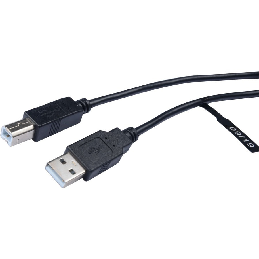 V7 USB A Male to USB B Male Cable USB 2.0 480 Mbps 3m/10ft Black