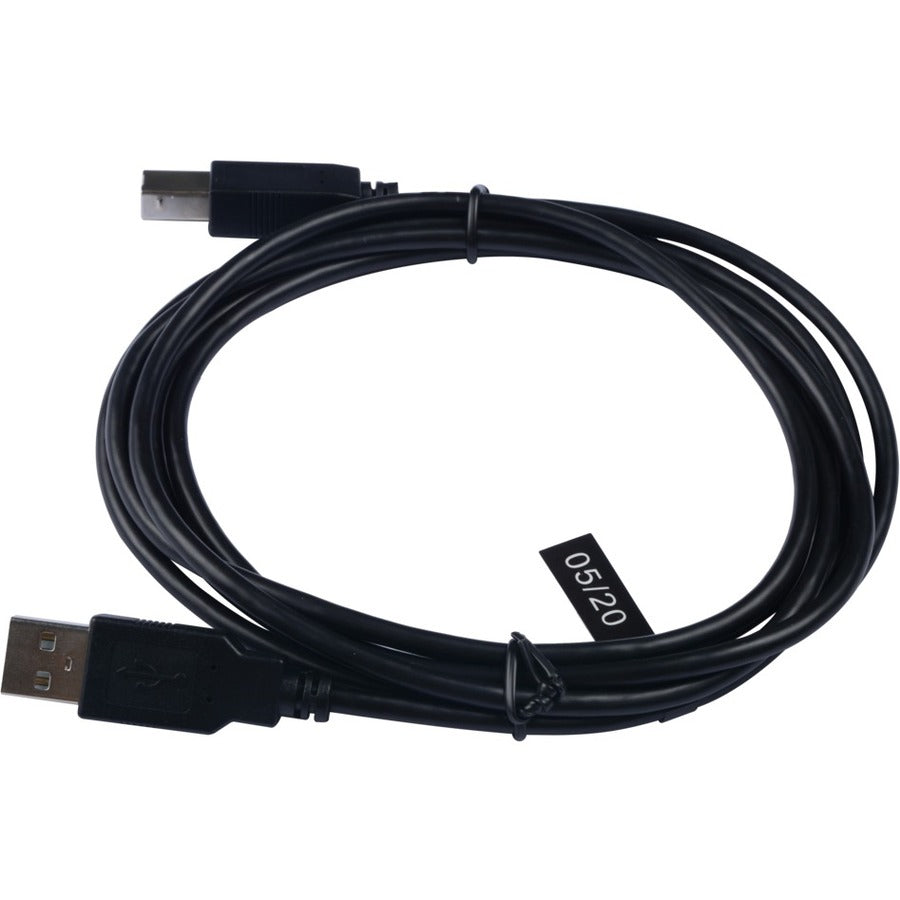 V7 USB A Male to USB B Male Cable USB 2.0 480 Mbps 5m/16.4ft Black