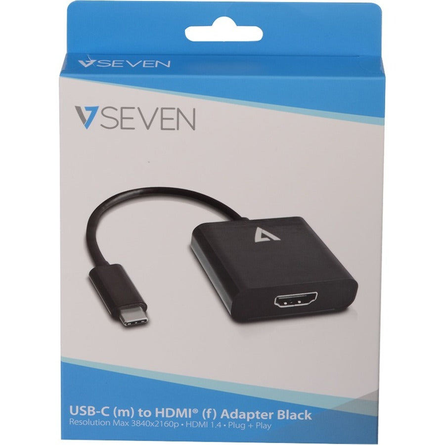 V7 USB-C Male to HDMI1.4 Female 4K UHD