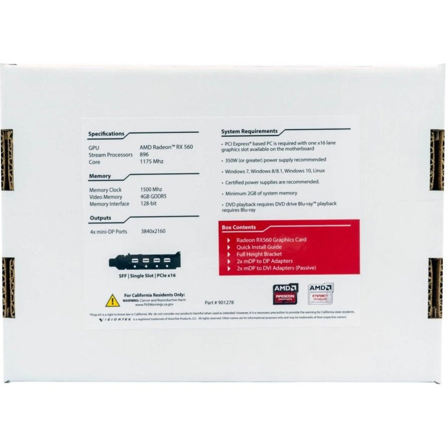 RADEON RX560 4GB GDDR5 4M