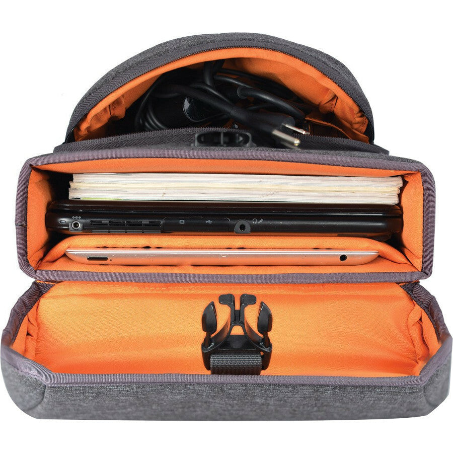 Higher Ground Vert 3.1 Carrying Case (Messenger) for 11" Apple iPad Chromebook, Notebook - Gray