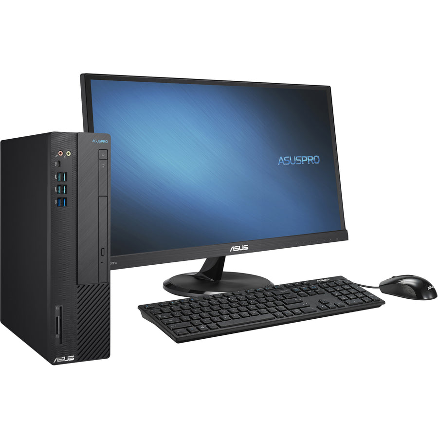 Asus ASUSPRO D641SC D641SC-XB501 Desktop Computer - Intel Core i5 9th Gen i5-9400 - 8 GB - 512 GB SSD - Small Form Factor - Black