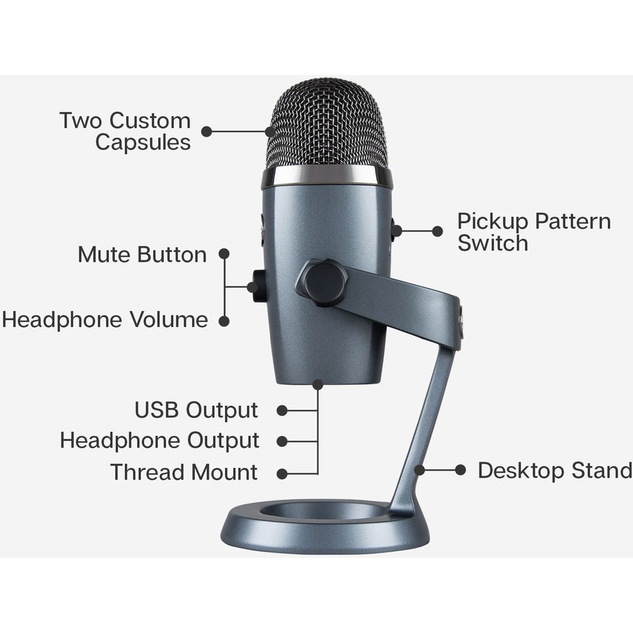Blue Yeti Nano Wired Condenser Microphone