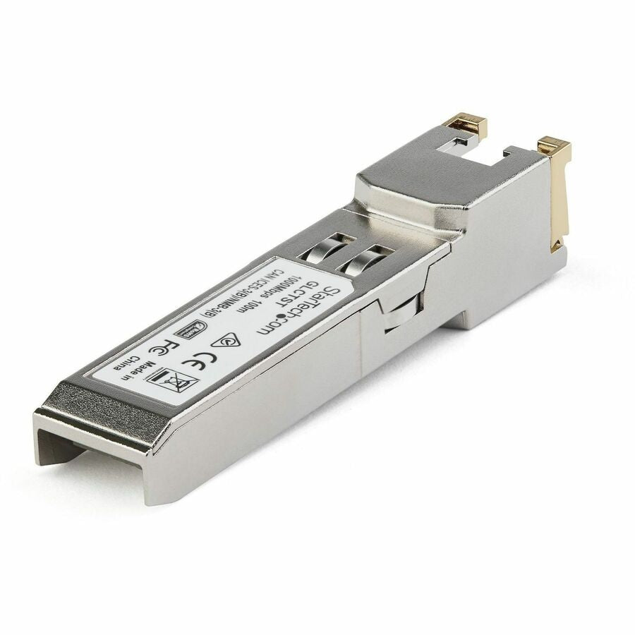 StarTech.com Juniper CTP-SFP-1GE-T Compatible SFP Module - 1000BASE-T - 1GE Gigabit Ethernet SFP to RJ45 Cat6/Cat5e Transceiver - 100m