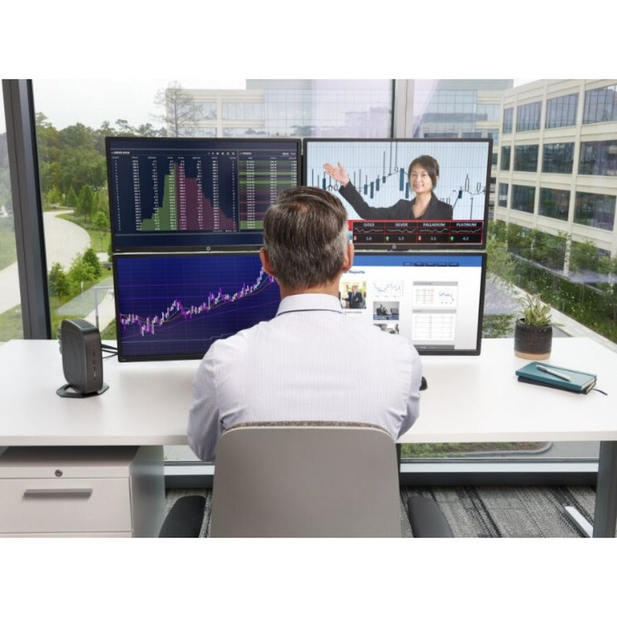 HP t740 Thin Client Ryzen V1756B Quad-core (4 Core) 3.25 GHz