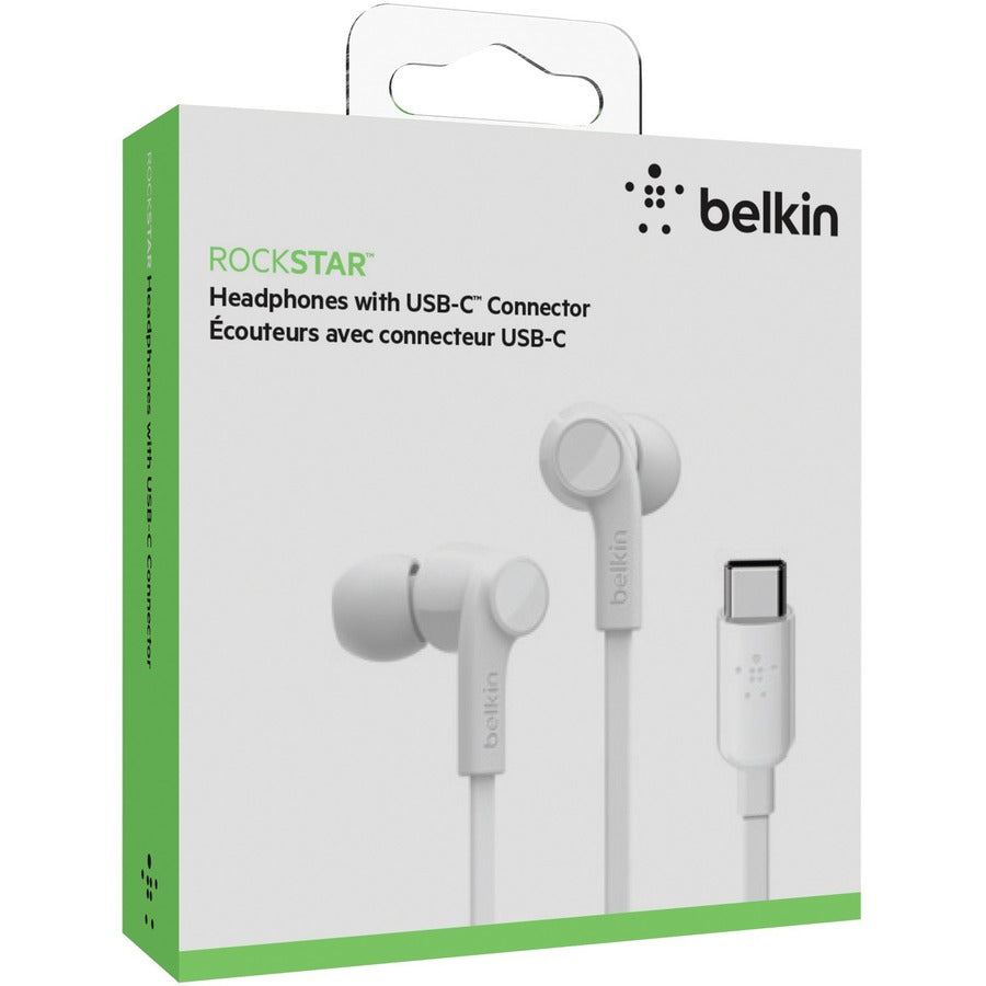 USB-C IN-EAR HEADPHONES WHITE
