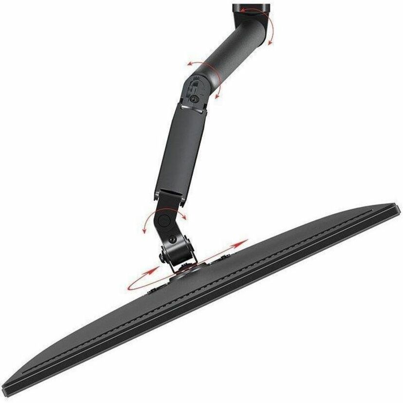 Workstream 36082 Wall Mount for Monitor - Black - Landscape/Portrait