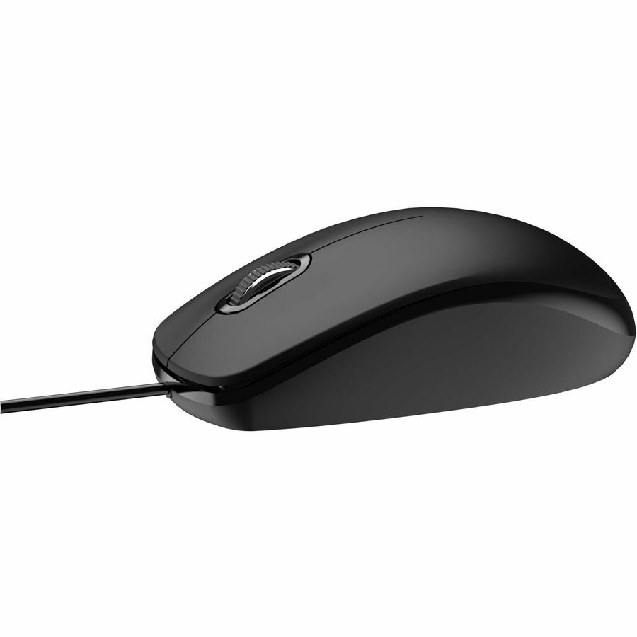 WIRED USB BLACK OPTICAL MOUSE