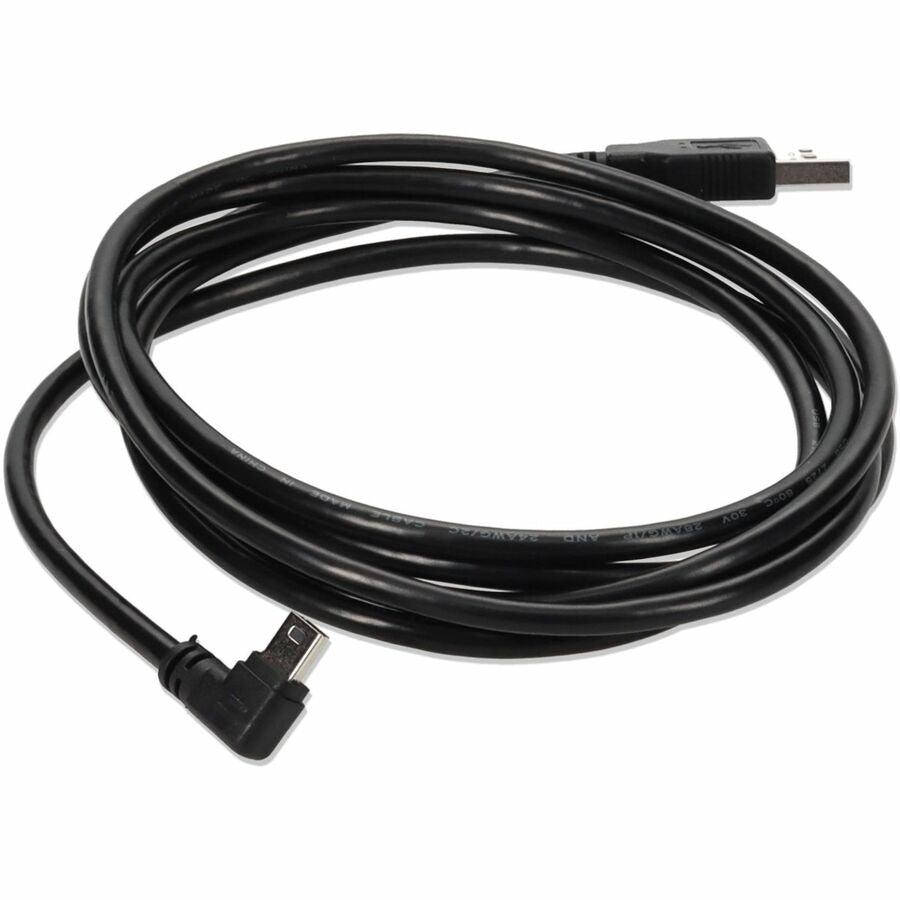 AddOn 3ft USB 2.0 (A) Male to Mini-USB 2.0 (B) Male Black Cable