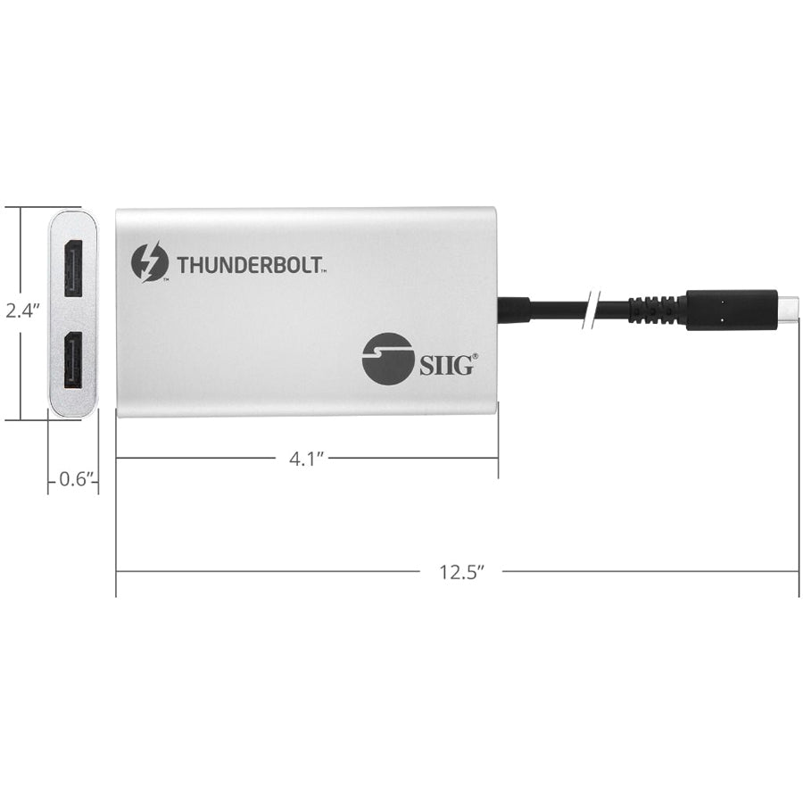 THUNDERBOLT 3 TO DUAL DP
