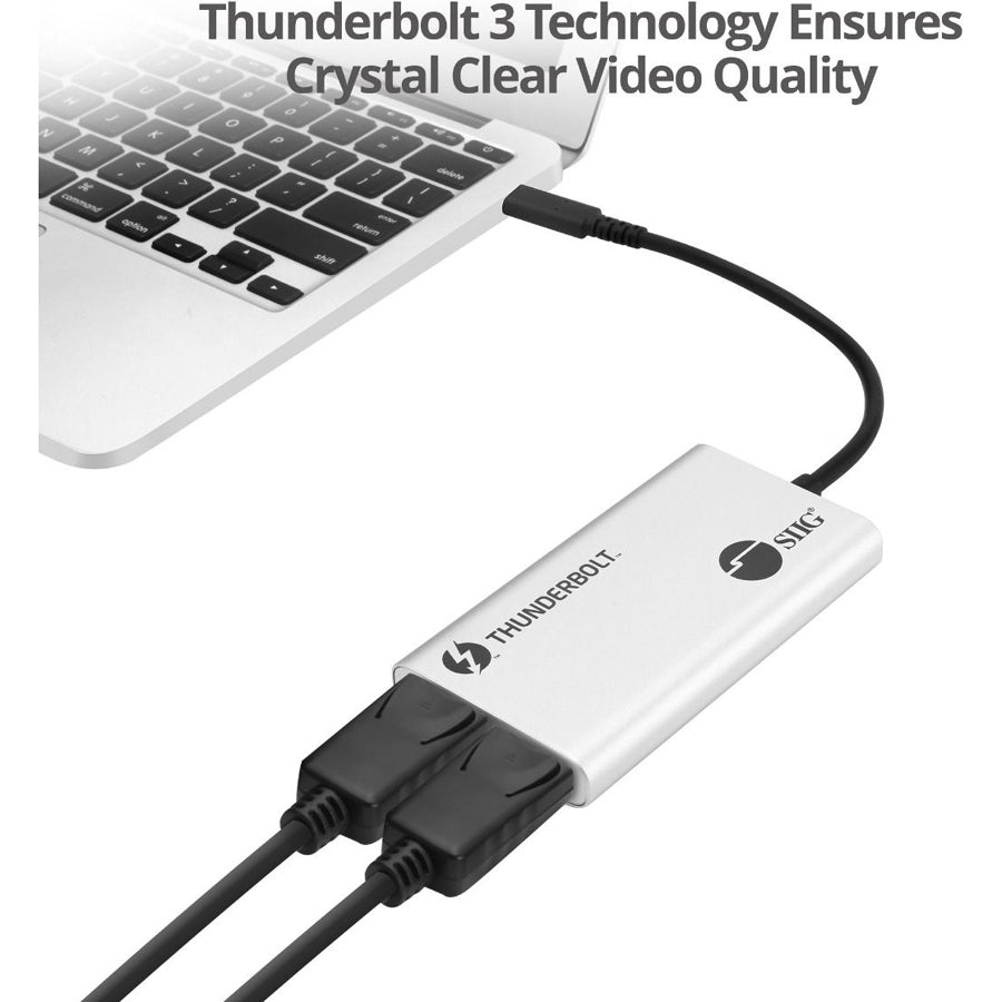 THUNDERBOLT 3 TO DUAL DP