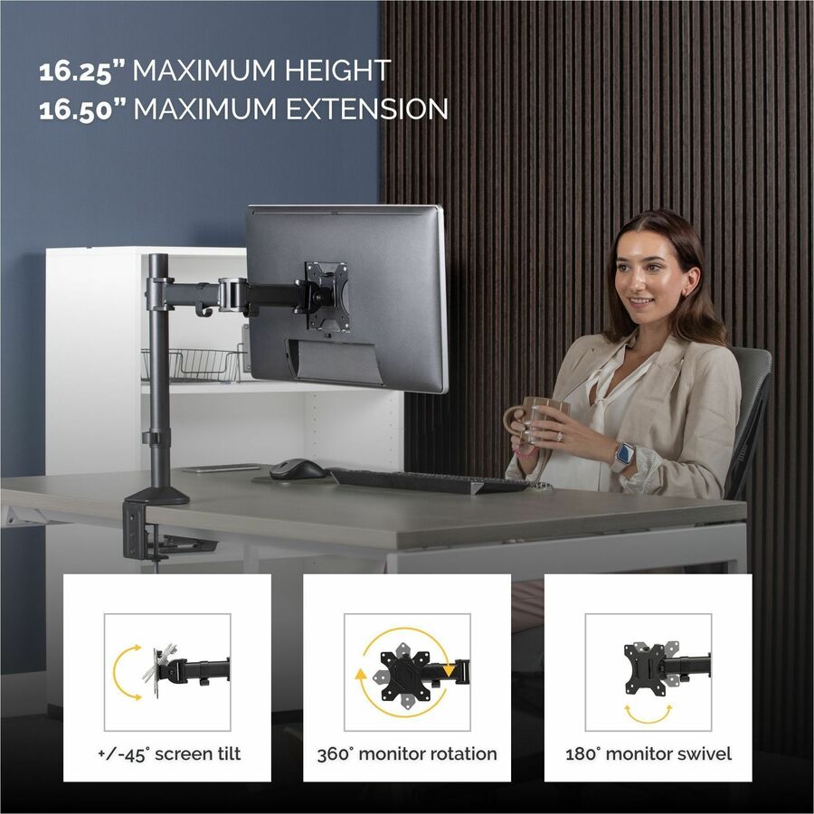 REFLEX SINGLE MONITOR ARM