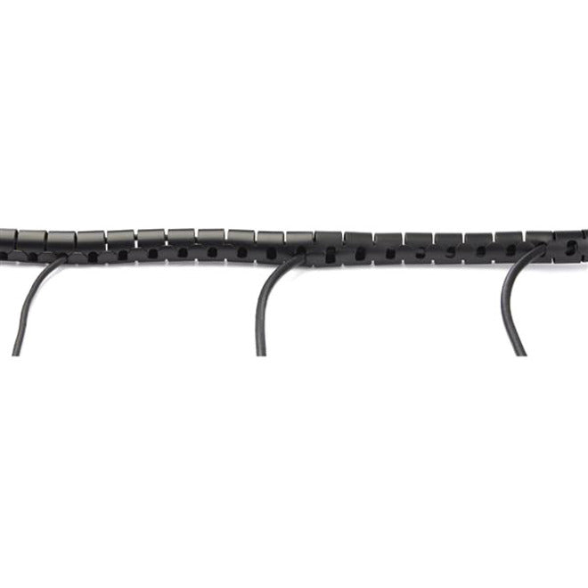 StarTech.com 2.5m / 8.2ft Cable Management Sleeve - Spiral - 45mm/1.8" Diameter - W/ Cable Loading Tool - Expandable Coiled Cord Organizer