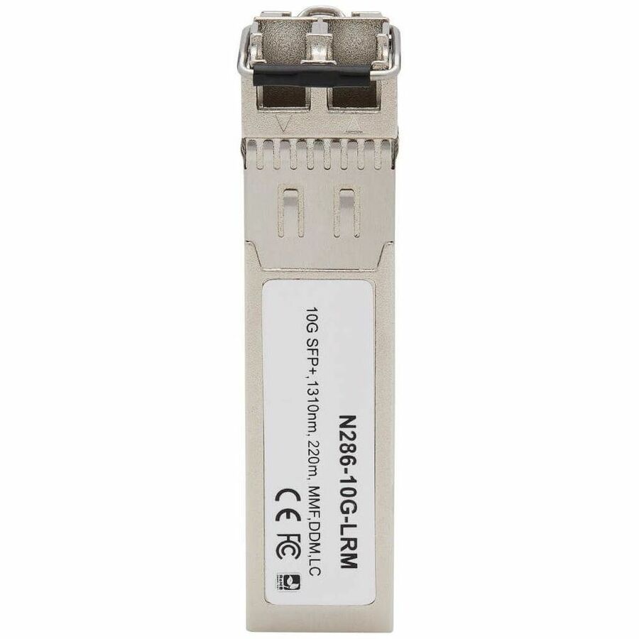 Eaton Tripp Lite Series Cisco-Compatible SFP-10G-LRM SFP+ Transceiver - 10GBase-LRM, DDM, Multimode LC, 1310 nm, 220 m (721 ft.)