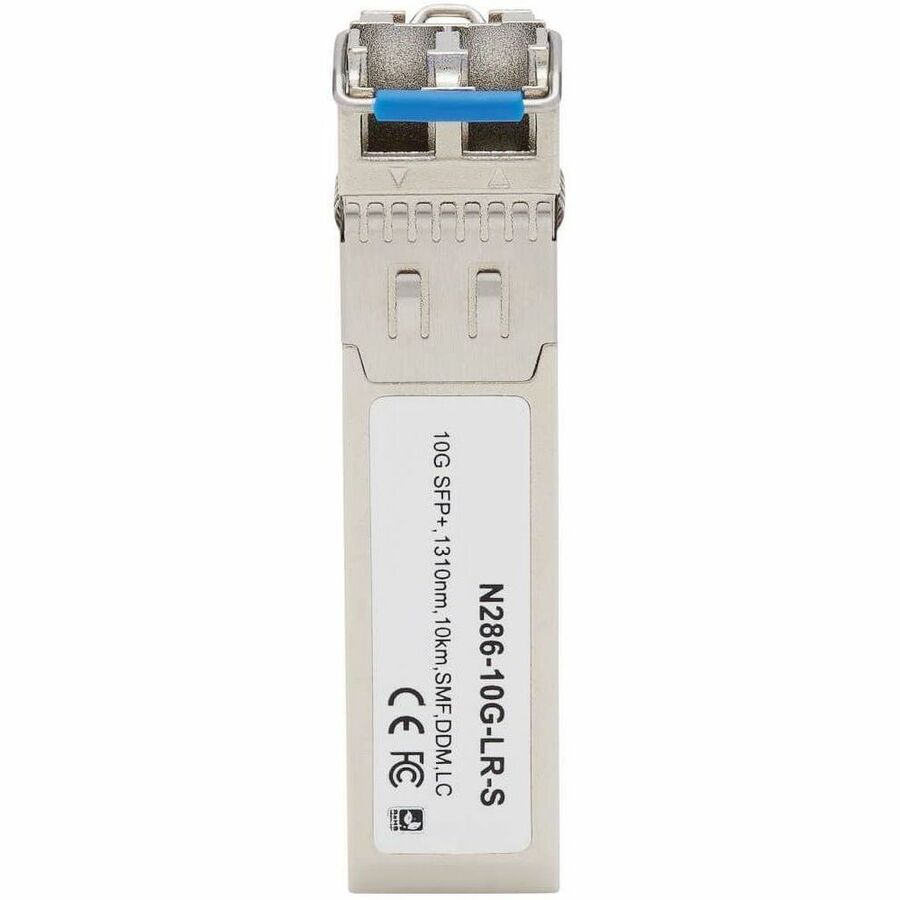 Eaton Tripp Lite Series Cisco-Compatible SFP-10G-LR-S SFP+ Transceiver - 10GBase-LR, DDM, Singlemode LC, 1310 nm, 10 km (6.1 mi.)