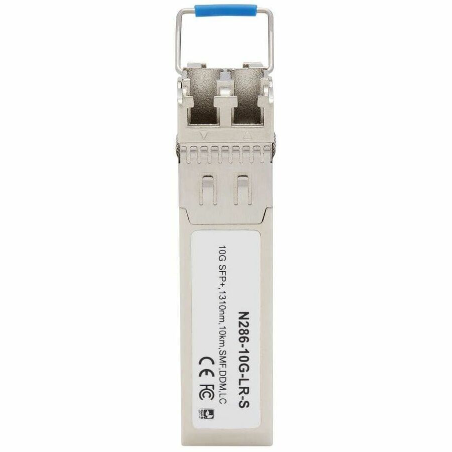 Eaton Tripp Lite Series Cisco-Compatible SFP-10G-LR-S SFP+ Transceiver - 10GBase-LR, DDM, Singlemode LC, 1310 nm, 10 km (6.1 mi.)
