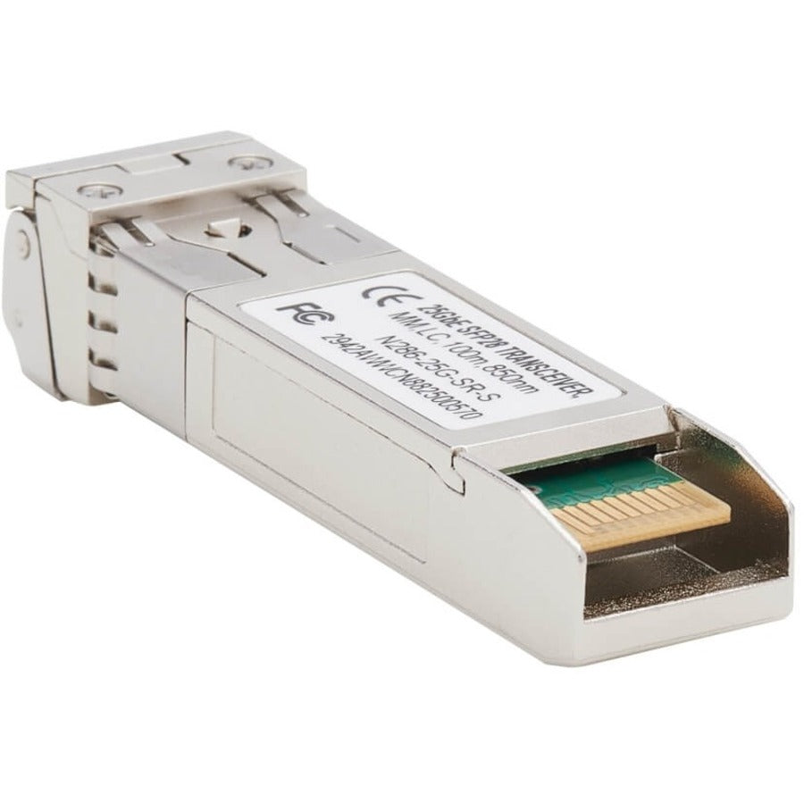 Eaton Tripp Lite Series Cisco-Compatible SFP-25G-SR-S SFP28 Transceiver - 25GBase-SR, Multimode LC, 850 nm, 328.08 ft. (100 m)