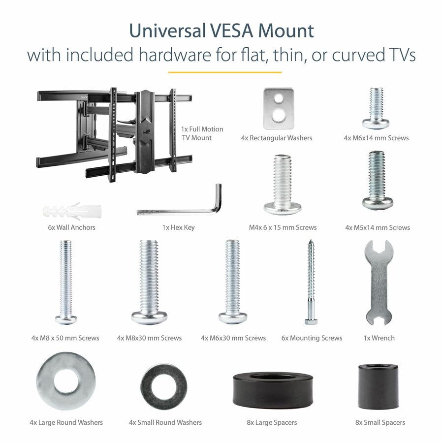 TV WALL MOUNT ARTICULATING ARM