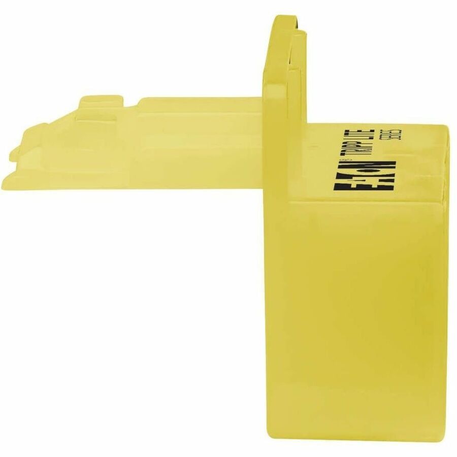 Eaton Tripp Lite Series Universal RJ45 Plug Locks, Yellow, 10 Pack