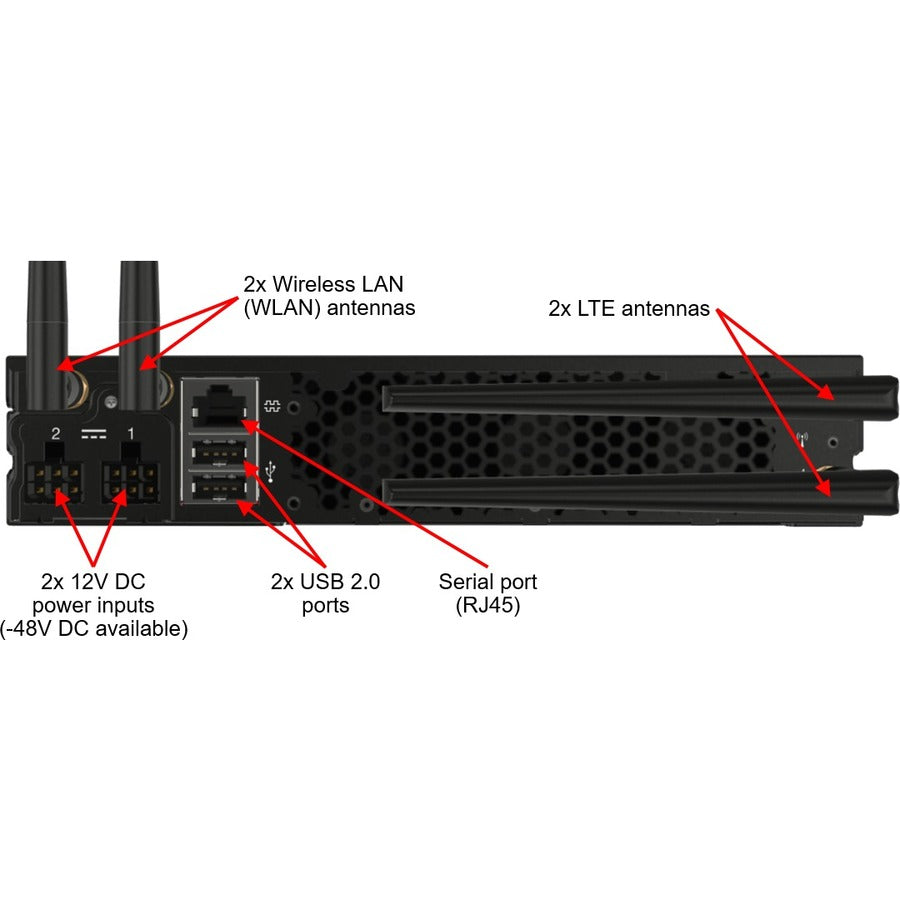Lenovo ThinkSystem SE350 7Z46A009NA 1U Rack Server - 1 Xeon D-2123IT 2.20 GHz - 16 GB RAM - Serial ATA/600 Controller