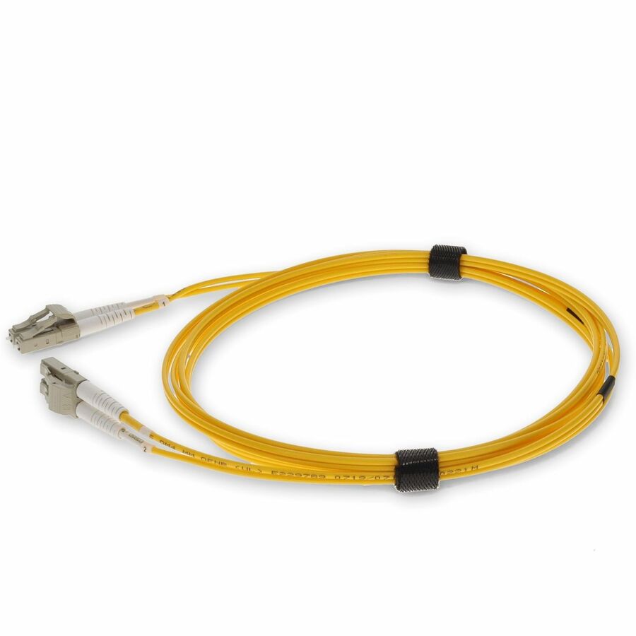 AddOn 8m LC (Male) to LC (Male) Yellow OM4 Duplex Fiber OFNR (Riser-Rated) Patch Cable