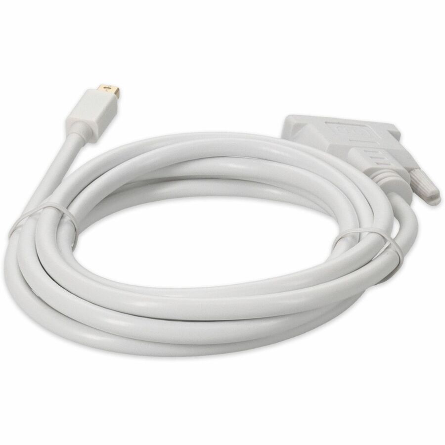 6ft (2m) Mini-DisplayPort Male to DVI-D Male Adapter Cable White