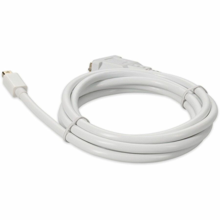6ft (2m) Mini-DisplayPort Male to DVI-D Male Adapter Cable White