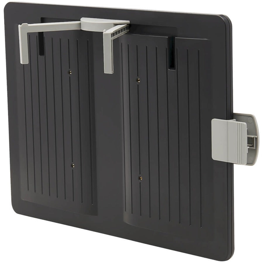 Eaton Tripp Lite Series Magnetic Dry-Erase Whiteboard with Stand - VESA Mount, 3 Markers (Red/Blue/Black), Black Frame