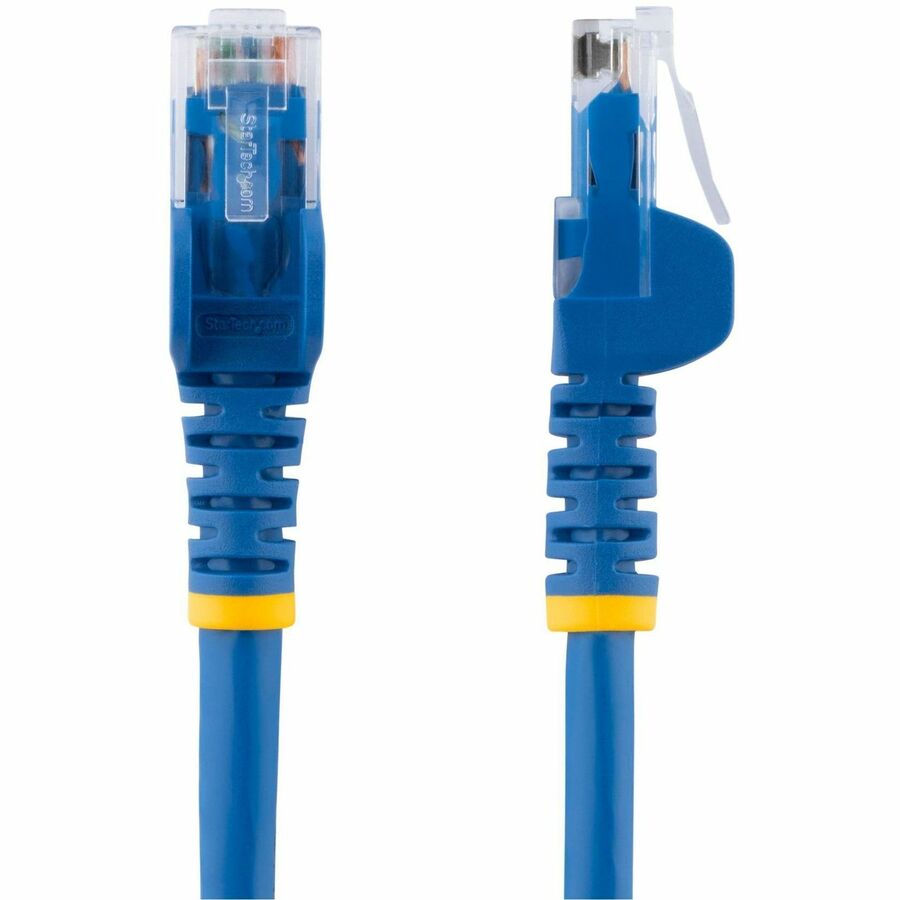 StarTech.com 3 ft. CAT6 Ethernet Cable - 10 Pack - ETL Verified - Blue CAT6 Patch Cord - Snagless RJ45 Connectors - 24 AWG - UTP